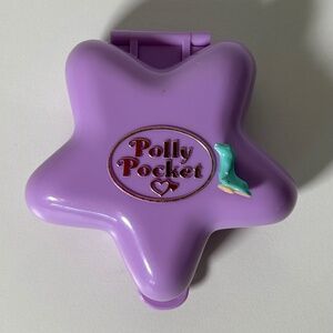 Vintage 90s Bluebird Polly Pocket Fairy Glade Fantasy Compact Set + 1 Figure (21